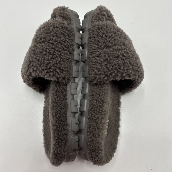 UGG Women’s Cozetta Curly Slipper Slides Sandals 1130838 Grey Size 11 - Picture 5 of 9